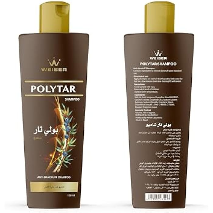 WEISER Polytar Anti-Dandruff Shampoo, 150 ml - Image 2